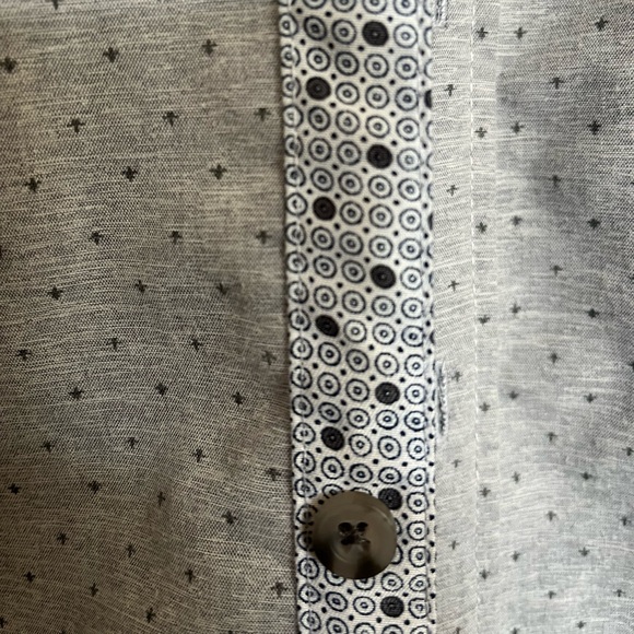 Big boy 14-16 large dress shirt wedding ready two different fun simple patterns - Picture 7 of 9